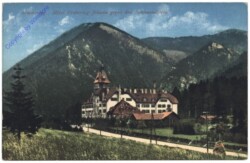Semmering, Hotel Erzherzog Johann gegen den Sonnwendstein