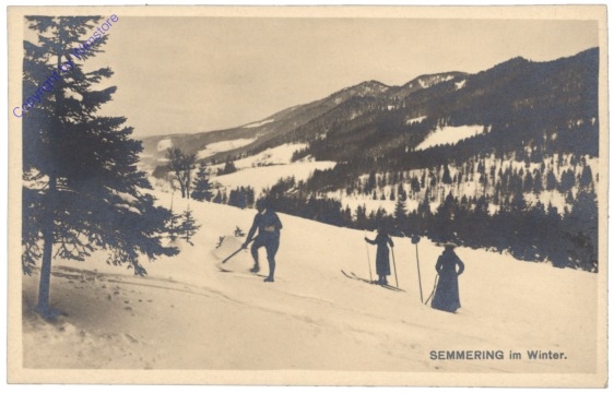 Semmering, im Winter