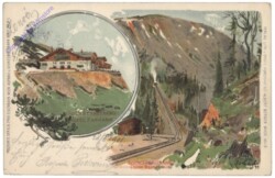 ak132701 Semmering, Schneebergbahn