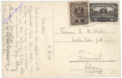 Semmering, Blick auf Polleros u. Weinzettelwand sowie Raxalpe