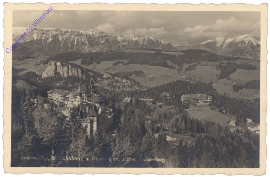Semmering, Südbahnhotel u. Kurhaus