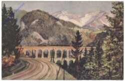 Semmering, Kalte Rinne mit Rax