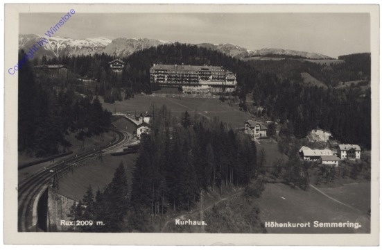 Semmering, Kurhaus, Rax