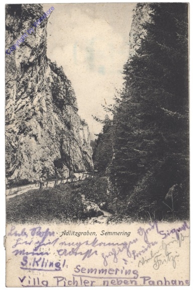 Semmering, Adlitzgraben