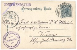 Sonnwendstein, Ansicht