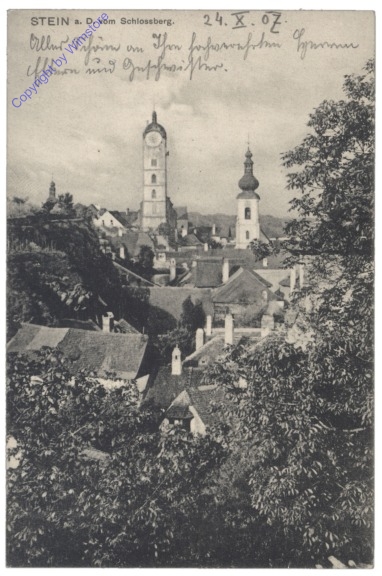 Stein an der Donau, vom Schlossberg