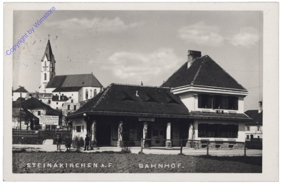 Steinakirchen am Forst, Bahnhof