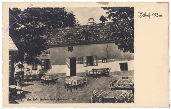 St. Corona, Orthof, Gastwirtschaft "Ortbauer"