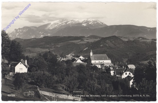 St. Corona, Ortsansicht