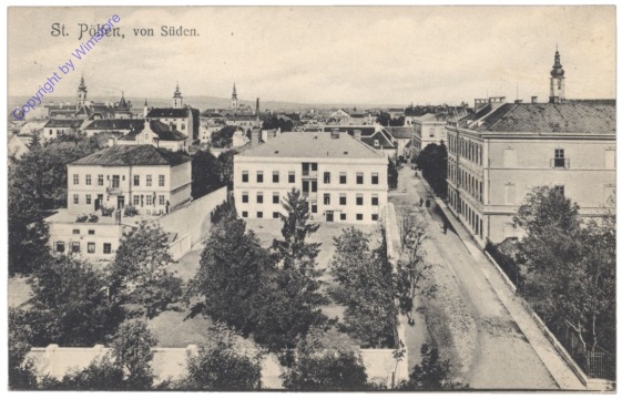 St. Pölten, von Süden