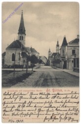 St. Pölten, Hesslstraße mit evangelischer Kirche