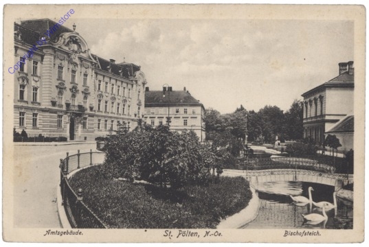 St. Pölten, Amtsgebäude, Bischofsteich