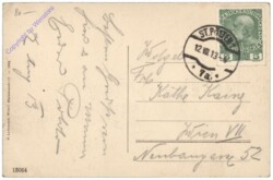 St. Pölten, Franziskanerkirche mit Dreifaltigkeitssäule am Rathausplatz