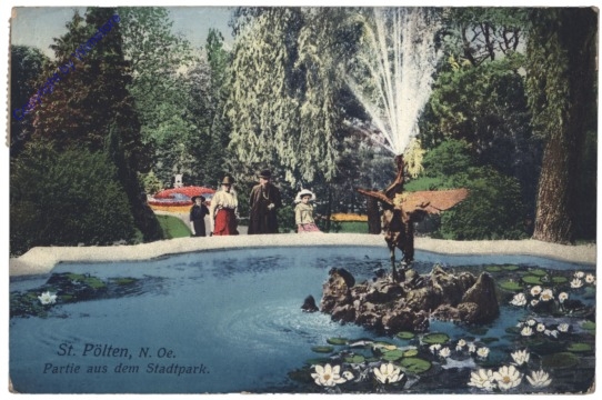 St. Pölten, Partie aus dem Stadtpark