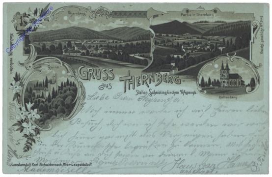 Scheiblingkirchen, Gruss aus Thernberg