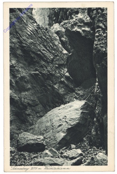 Schneeberg, Weichtalklamm