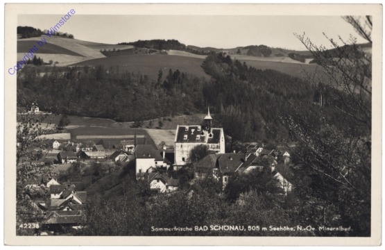 ak133133 Schönau im Gebirge, Ortsansicht