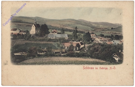 ak133138 Schönau im Gebirge, Ortsansicht