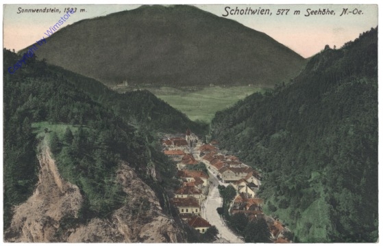 Schottwien, Ortsansicht