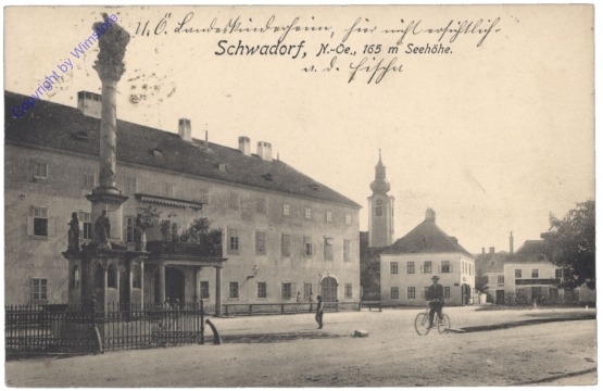 Schwadorf, Ortsansicht