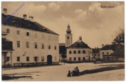 ak133178 Schwadorf, Ortsansicht