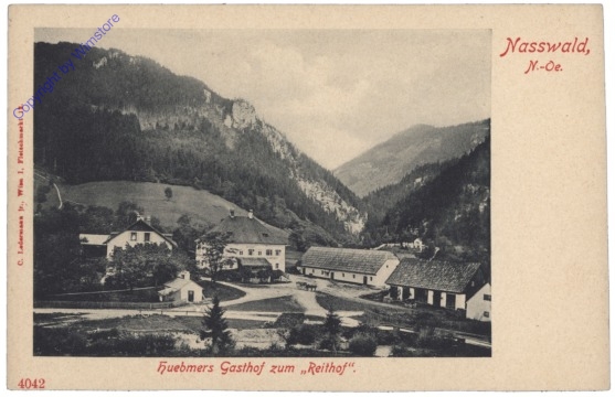 Schwarzau am Steinfeld, Nassthal, Huebmer's Gasthof zum "Reithof"