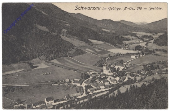 Schwarzau am Steinfeld, Ortsansicht