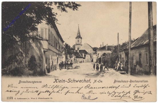 Schwechat, Brauhausgasse, Brauhaus-Restauration