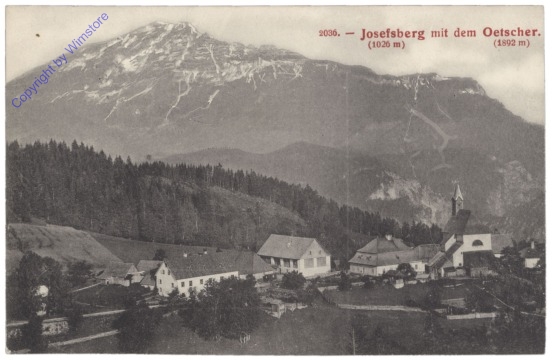 Türnitz, Josefsberg mit dem Ötscher