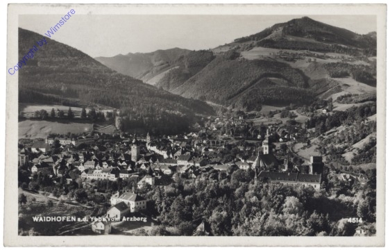 ak133368 Waidhofen an der Ybbs, vom Arzberg