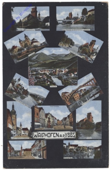 ak133373 Waidhofen an der Ybbs, Multiansicht