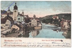 Waidhofen an der Ybbs, Blick von der Zeller Hochbrücke