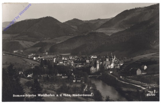 ak133396 Waidhofen an der Ybbs, Ortsansicht