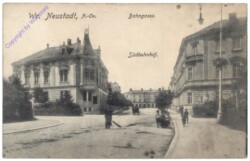 Wiener Neustadt, Bahngasse, Südbahnhof
