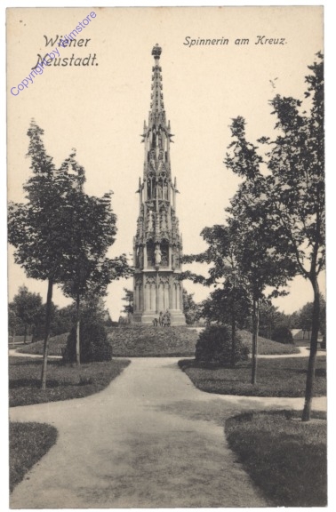 ak133514 Wiener Neustadt, Spinnerin am Kreuz
