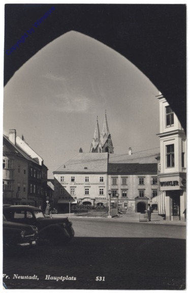 ak133517 Wiener Neustadt, Hauptplatz
