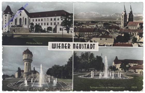 ak133536 Wiener Neustadt, Multiansicht