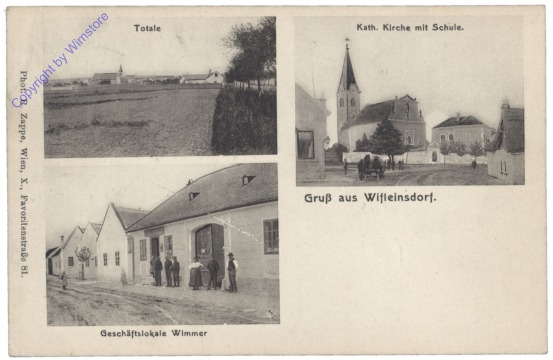 ak133559 Wilfleinsdorf, Gruss aus