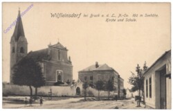 Wilfleinsdorf, Kirche und Schule
