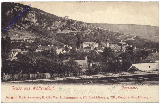 Wöllersdorf, Panorama