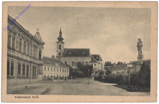 ak133592 Wolkersdorf, Ortsansicht