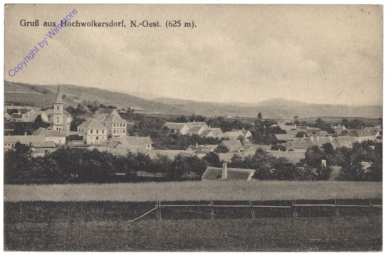 ak133594 Wolkersdorf, Gruss aus Hochwolkersdorf