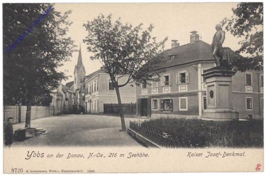 ak133611 Ybbs, Kaiser Josef Denkmal