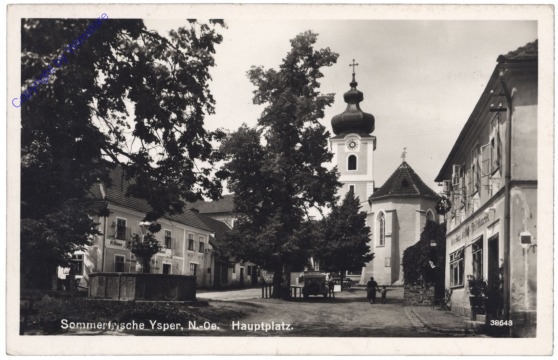 ak133624 Ysper, Hauptplatz