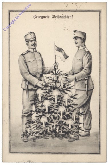Kriegsweihnachten, Gesegnete Weihnachten!