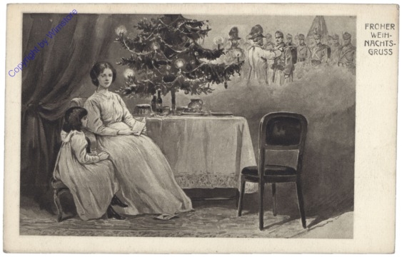 Kriegsweihnachten, Froher Weihnachtsgruss
