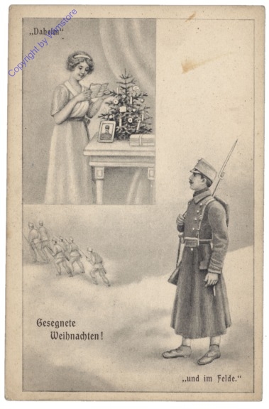 Kriegsweihnachten, Gesegnete Weihnachten!