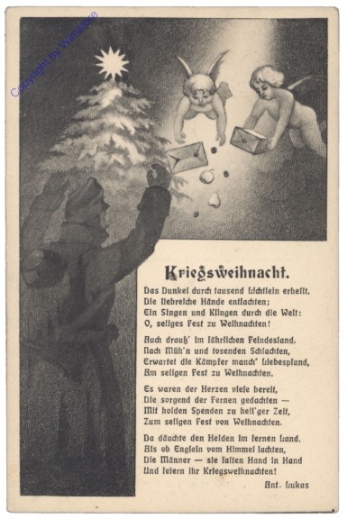 Kriegsweihnachten, Kriegsweihnacht, Vers