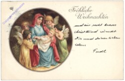 ak133729 Maria mit Jesukind und Engeln