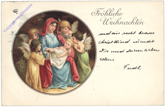 Maria mit Jesukind und Engeln